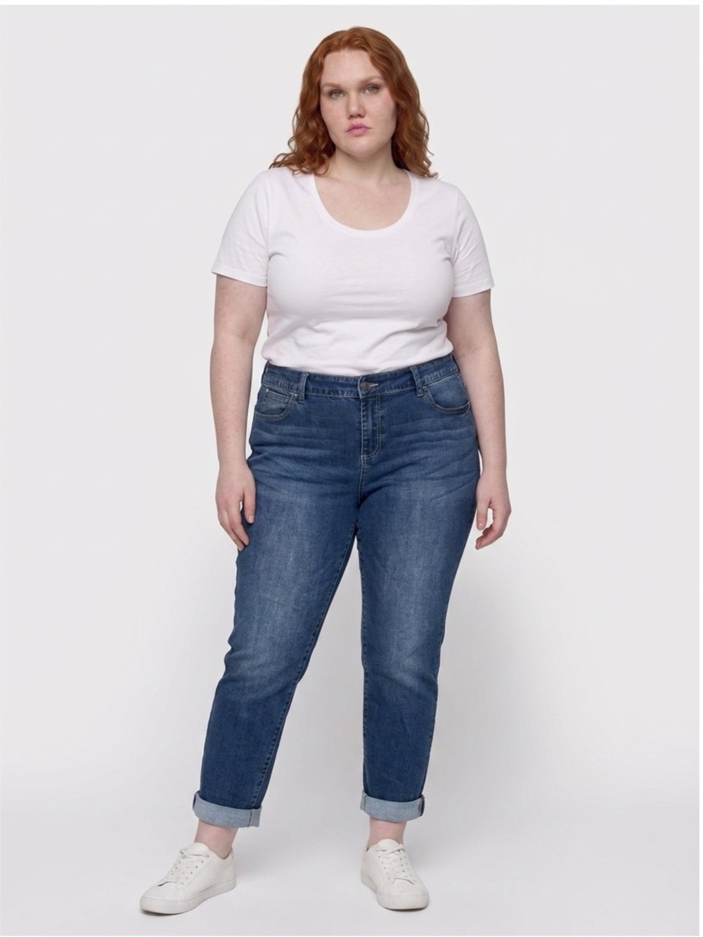 Talbots - Boyfriend Jeans - Medium Wash Denim - Size 14W‎